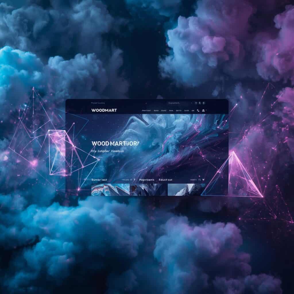 create wordpress woodmart theme image